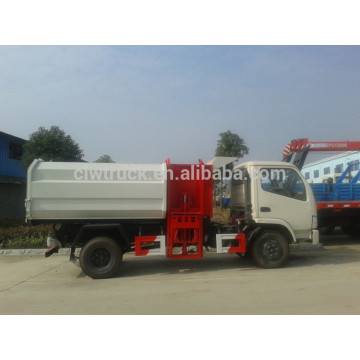 Best Price Dongfeng small hook lift trucks for sale,5m3 new hook lift garbage truck